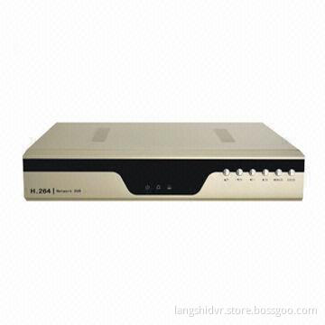 8CH H.264 CCTV DVR with Mobile View, Multiple-language, Free DDNS, CMS Software and Alarm Input